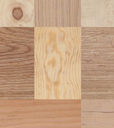¿Qué maderas trabajamos en Mano y Madera?